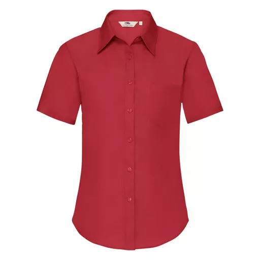 Ladies' Short Sleeve Poplin Shirt