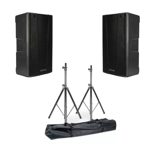 dB Technologies B-Hype 15 Speakers with Stand Bundle