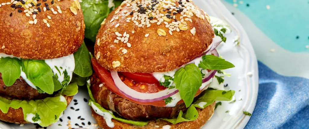 Grilled Portobello Mushroom Burger