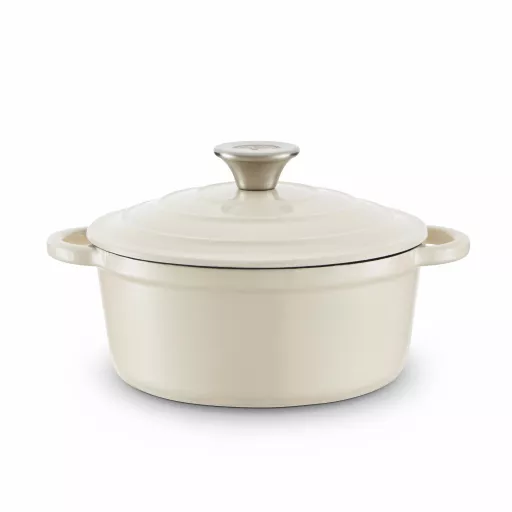 Foundry 20cm Round Casserole Cast Iron