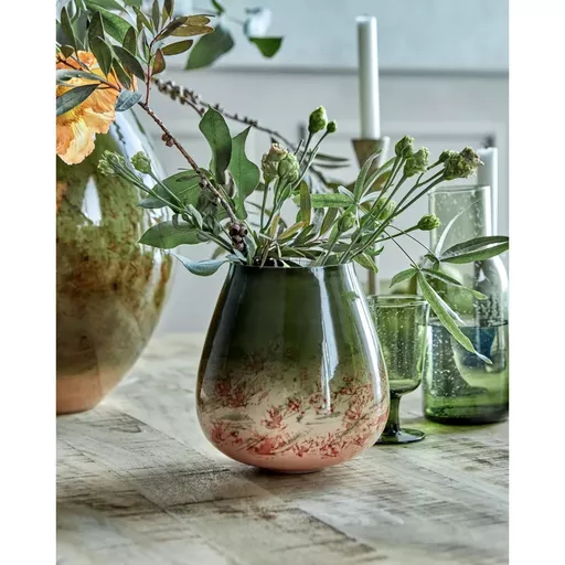 Vase, Close, Green, Small