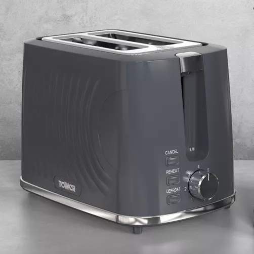 Sonar 900W 2 Slice Toaster