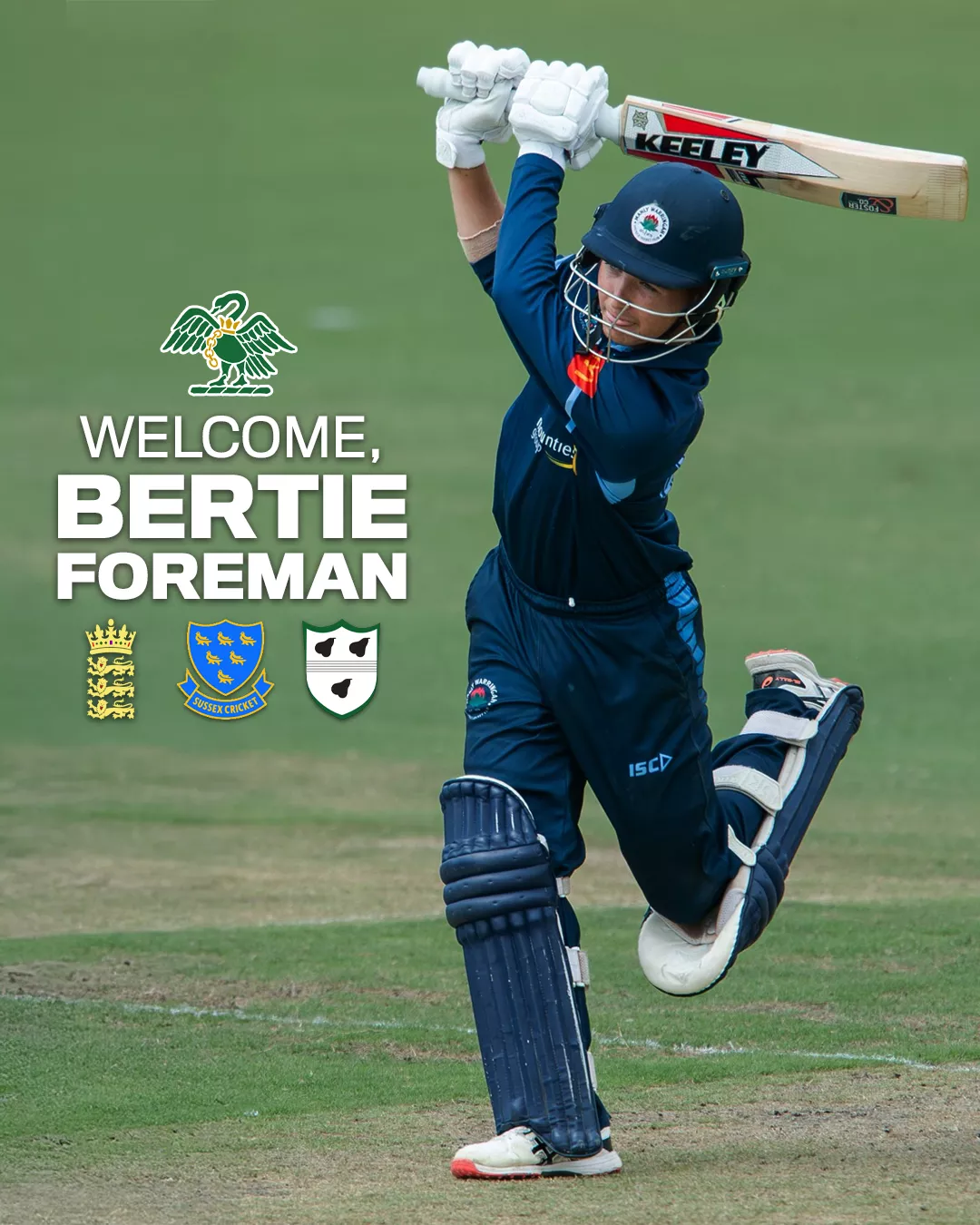 Bertie Foreman signs for Bucks