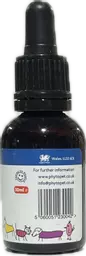 Phytopet Eye Wash Concentrate dropper bottle right hand side label