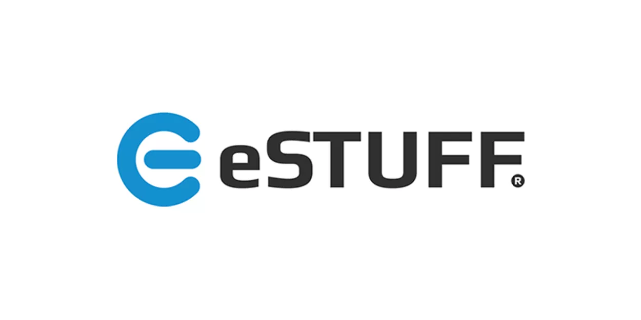 eSTUFF - 1m (2.4A) USB to MFi Lightning Nylon Braided Cable - Grey