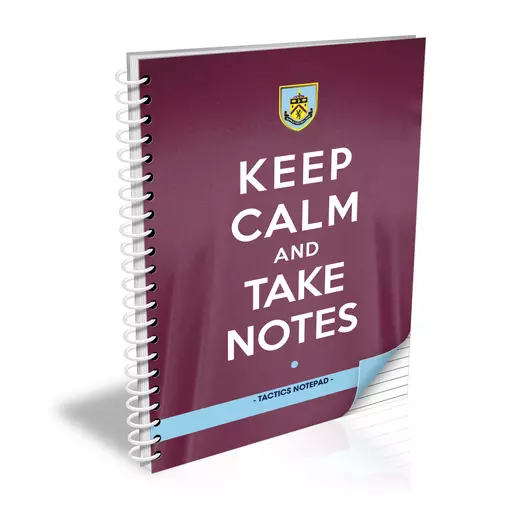 Burnley FC Keep Calm Notebook