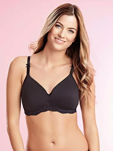 Royce POST SURGERY/NON- WIRED BRA   Georgia   Black & Skin