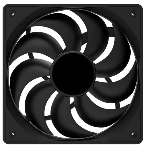 Evo Labs COCSFAN12CMBLACK computer cooling system Computer case Fan 12 cm Black