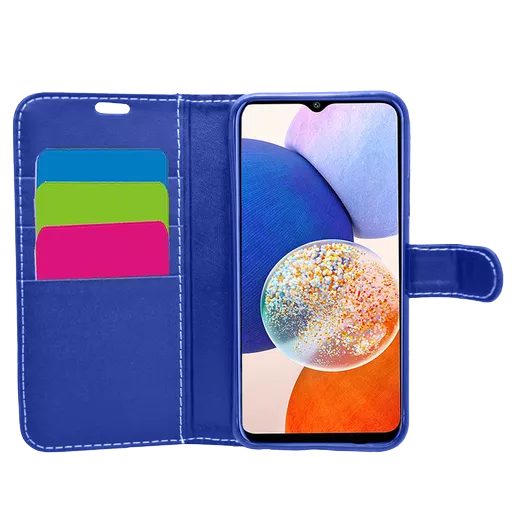 Wallet for Galaxy A14 4G & 5G - Blue