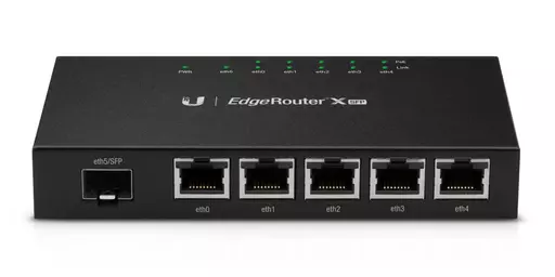 Ubiquiti ER-X-SFP wired router Black