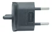 Euro to Swiss Converter Plug (SCH), Black