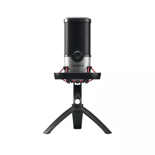CHERRY UM 6.0 ADVANCED Black, Silver Table microphone