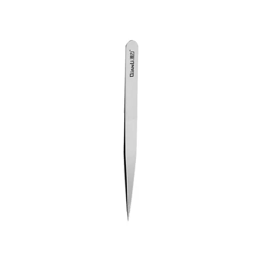 Qianli - iNeezy Round Wide Metal Tweezers (YK-02) (Silver)