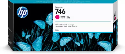 HP P2V78A/746 Ink cartridge magenta 300ml for HP DesignJet Z 6/9+