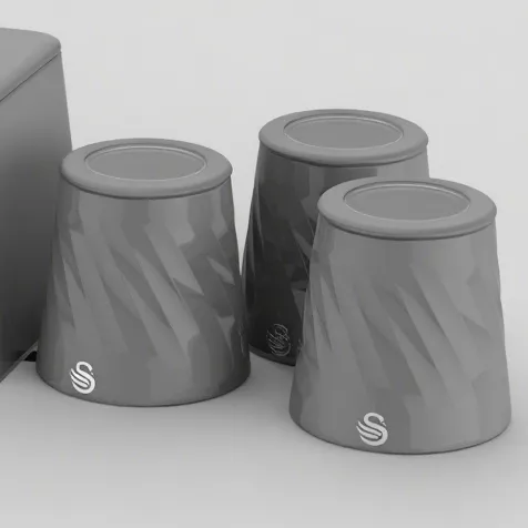 Windsor Set of 3 Canisters