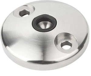 K0416 Swivel Pads Stainless Steel With Holes No Plate Size 80-120mm