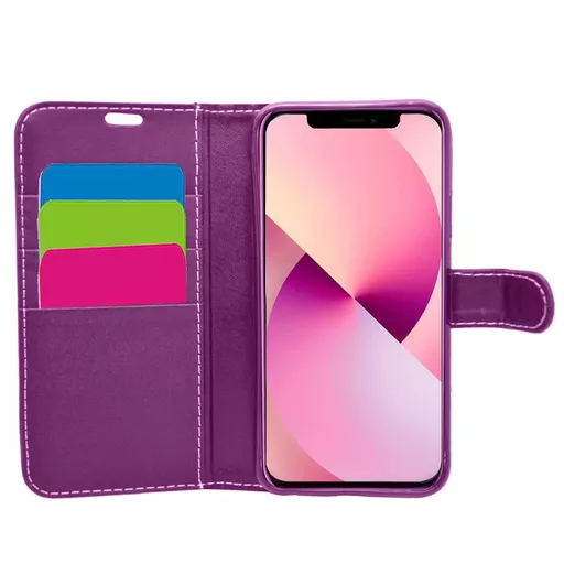 Wallet for iPhone 13 Mini - Purple