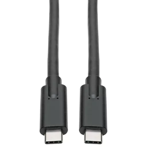Tripp Lite U420-006-5A USB-C Cable (M/M) - USB 3.2, Gen 1 (5 Gbps), 5A Rating, Thunderbolt 3 Compatible, 6 ft. (1.83 m)