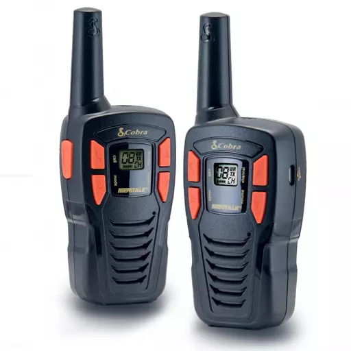 Cobra AM-245 PMR two-way radio 8 channels 446.00625 - 446.09375 MHz Black, Orange