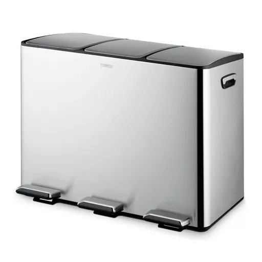 45L Recycling Pedal Bin