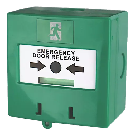 ASEC Resettable Illuminated Triple Pole Call Point With Cover Weatherproof