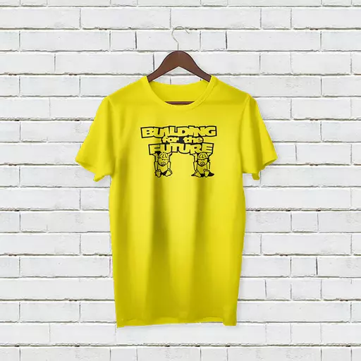 Personalised 'Building for the Future' T-Shirt