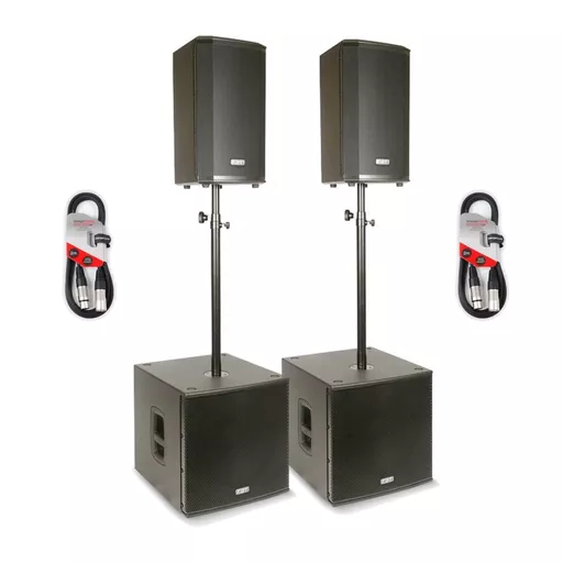 FBT VN 3000 Active Speaker & Sub System Bundle