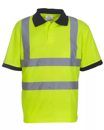 Hi-Vis Short Sleeve Polo Shirt