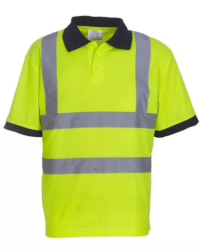 Hi-Vis Short Sleeve Polo Shirt