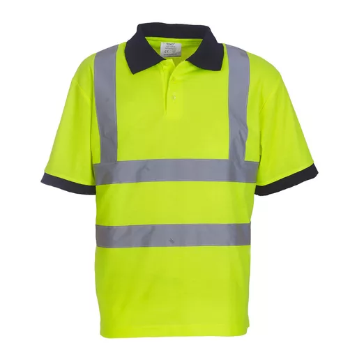 Hi-Vis Short Sleeve Polo Shirt