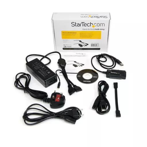 StarTech.com USB 2.0 to SATA/IDE Combo Adapter for 2.5/3.5" SSD/HDD