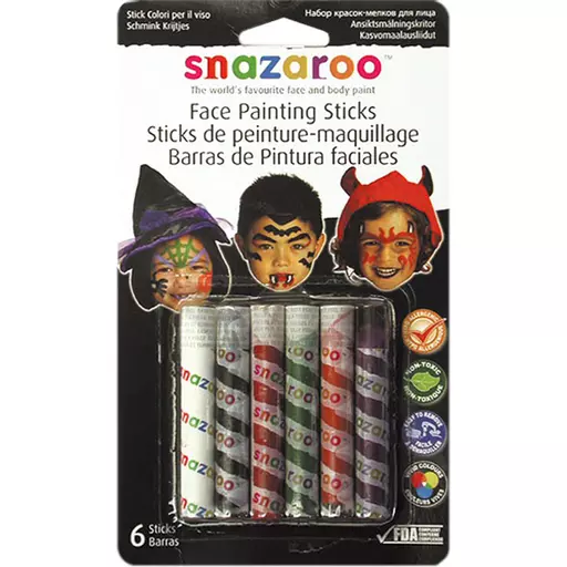 Halloween Face Painting Sticks
