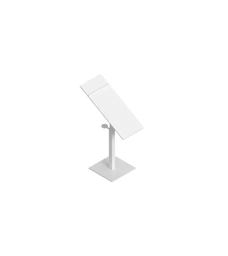 Adjustable White Shoe Display Stand