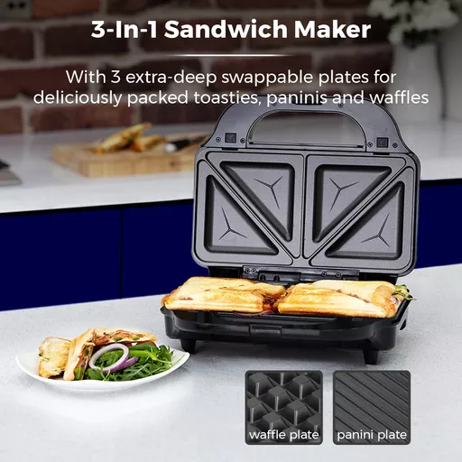 3 in 1 Deep Fill Sandwich Maker