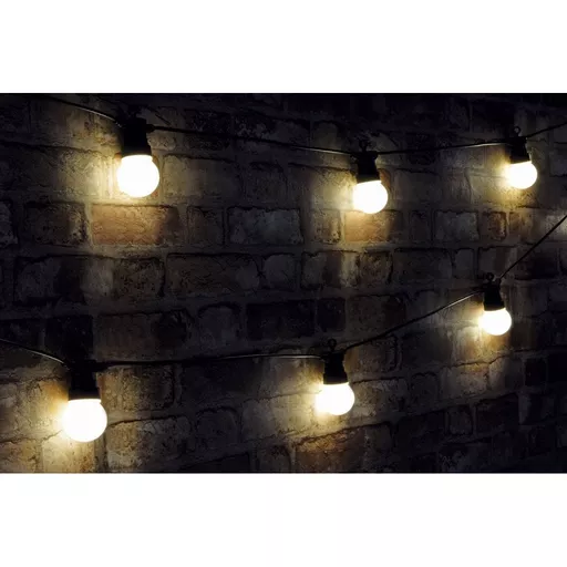 Lyyt Outdoor Festoon Lights 10 Bauble Warm White