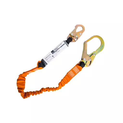 Single 140kg 1.8m Lanyard with Shock Absorber