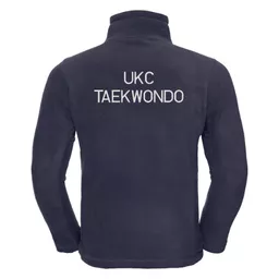 UniversityOfKent_Taekwondo_QuarterZipFleece_Navy_Back.png