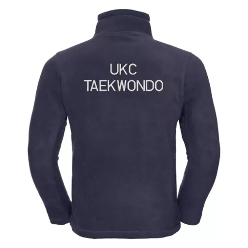 UniversityOfKent_Taekwondo_QuarterZipFleece_Navy_Back.png