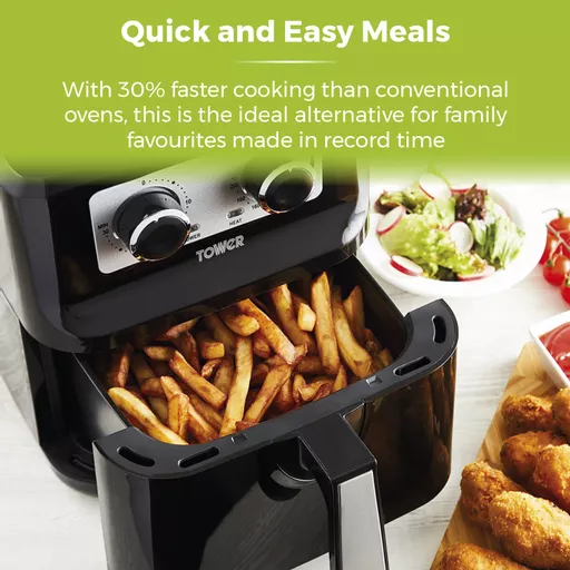 Vortx 5 Litre Manual Air Fryer