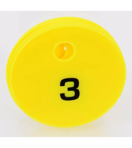 Large Disc - No. 3 Yellow (5 Pack)