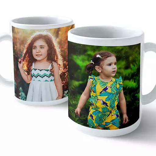 Personalised Mug Gift - Upload 2 Photos