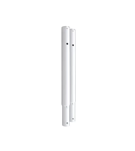 45cm White Height Extension Posts for Heavy Duty Clothes Rail (Pair)