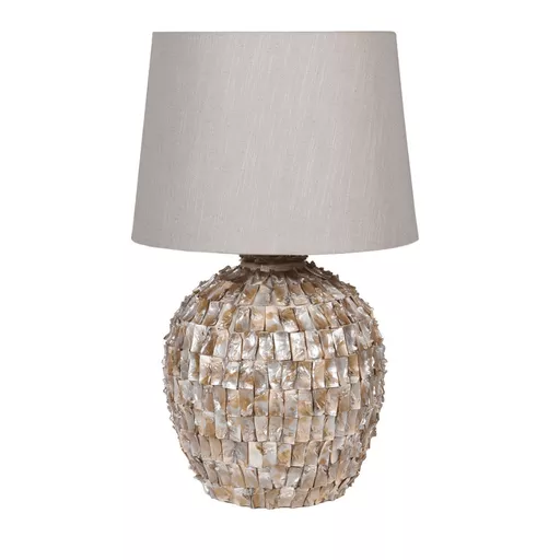 Mother of Pearl Effect Lamp