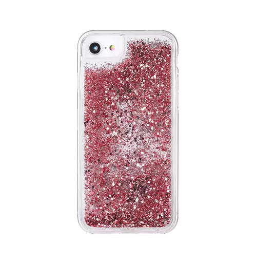GlitterFall for iPhone SE/8/7/6S/6 - Rose Gold