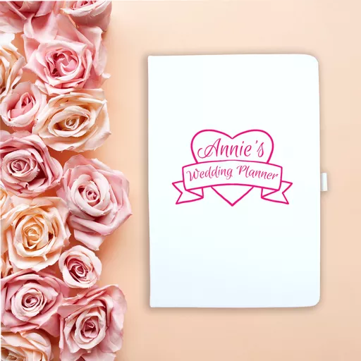 Notebook Pink Heart