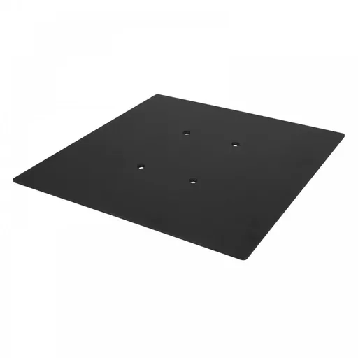 Equinox Quad Steel DecoTruss 500mm Base Plate Black