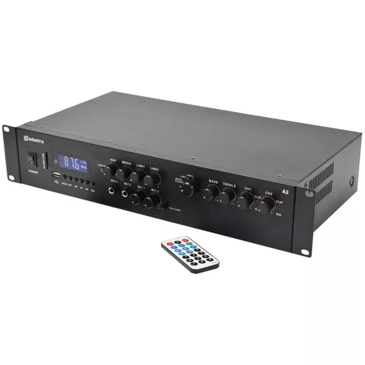 Adastra A2 Stereo PA Amplifier 2 x 200w