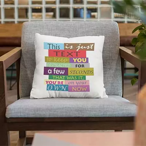 Personalised Funny Cushion – Custom Name & Hilarious Quotes