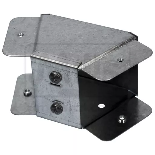 Galvanised Trunking Internal Bend 45 Degree 100 x 100mm