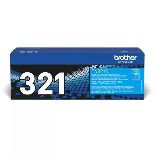 Brother TN-321C Toner-kit cyan, 1.5K pages ISO/IEC 19798 for Brother DCP-L 8400/8450/HL-L 8250